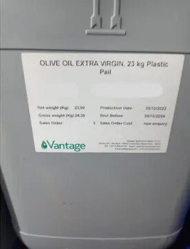 Olive Oil Extra Virgin TX 8062