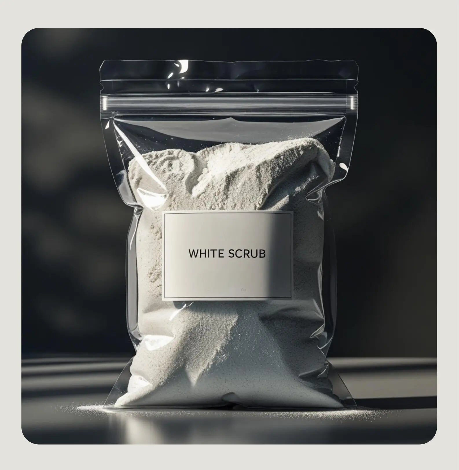 White Scrub 80-100 Mesh